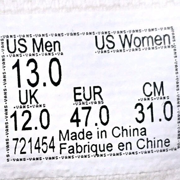 VANS Old Skool VLT LX Low Love Wins - VN0A4BVFBMB - Men's Size 13 - Picture 8 of 15